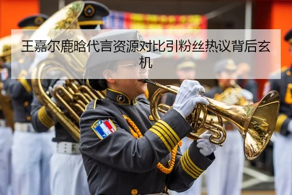 王嘉尔鹿晗代言资源对比引粉丝热议背后玄机